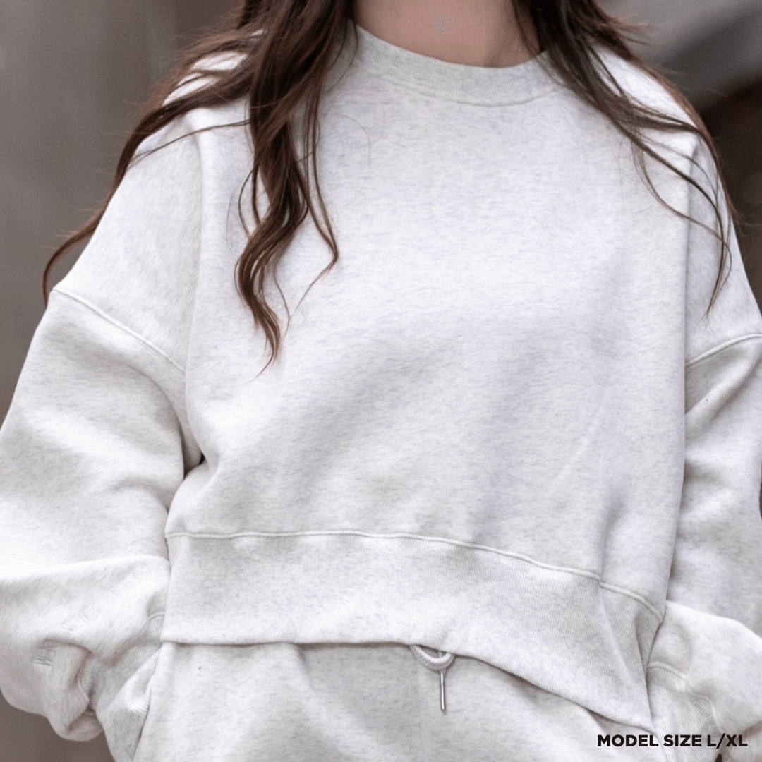 PRE-ORDER Heartbreaker | Cropped Lounge Crew image 3