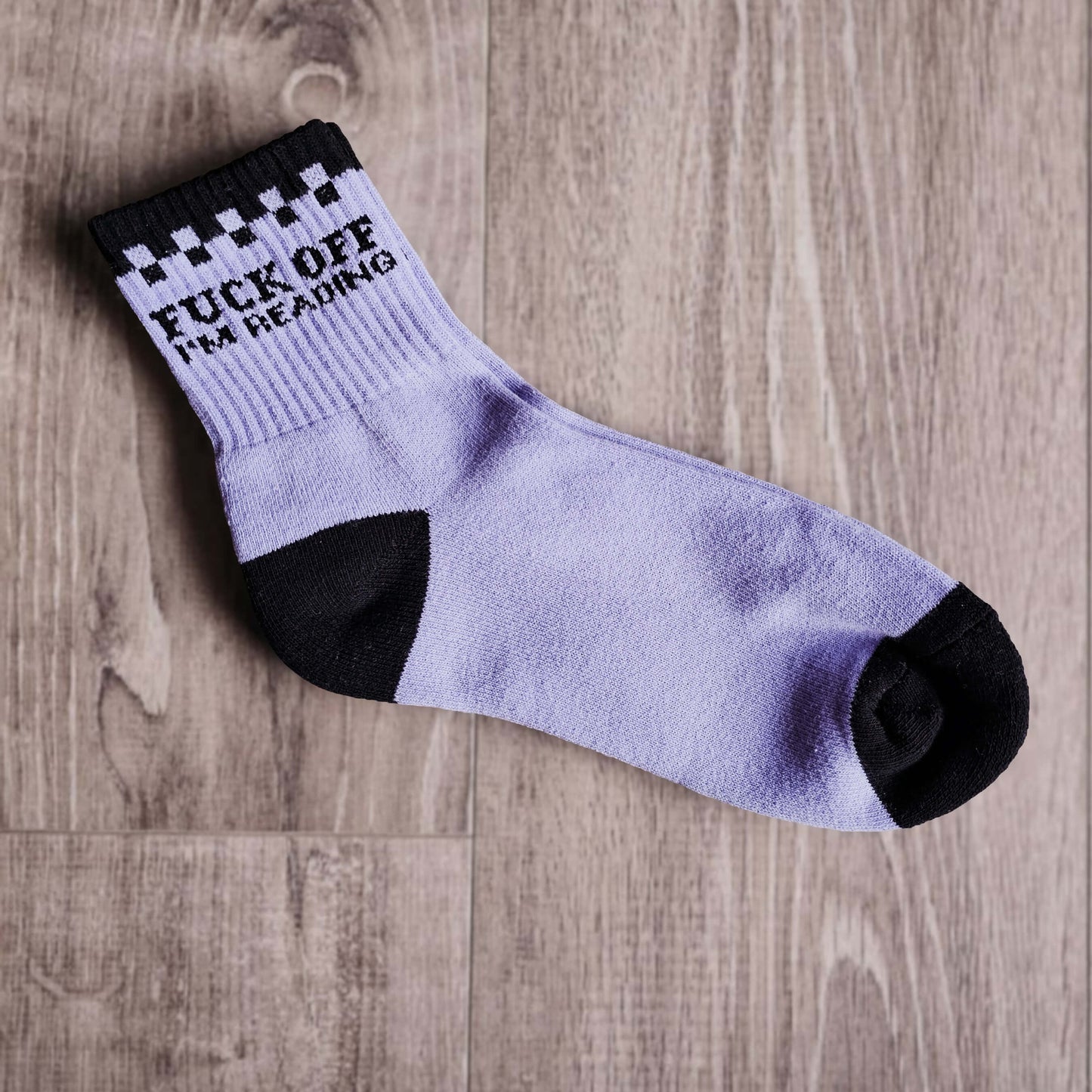F Off I'm Reading Socks image 0