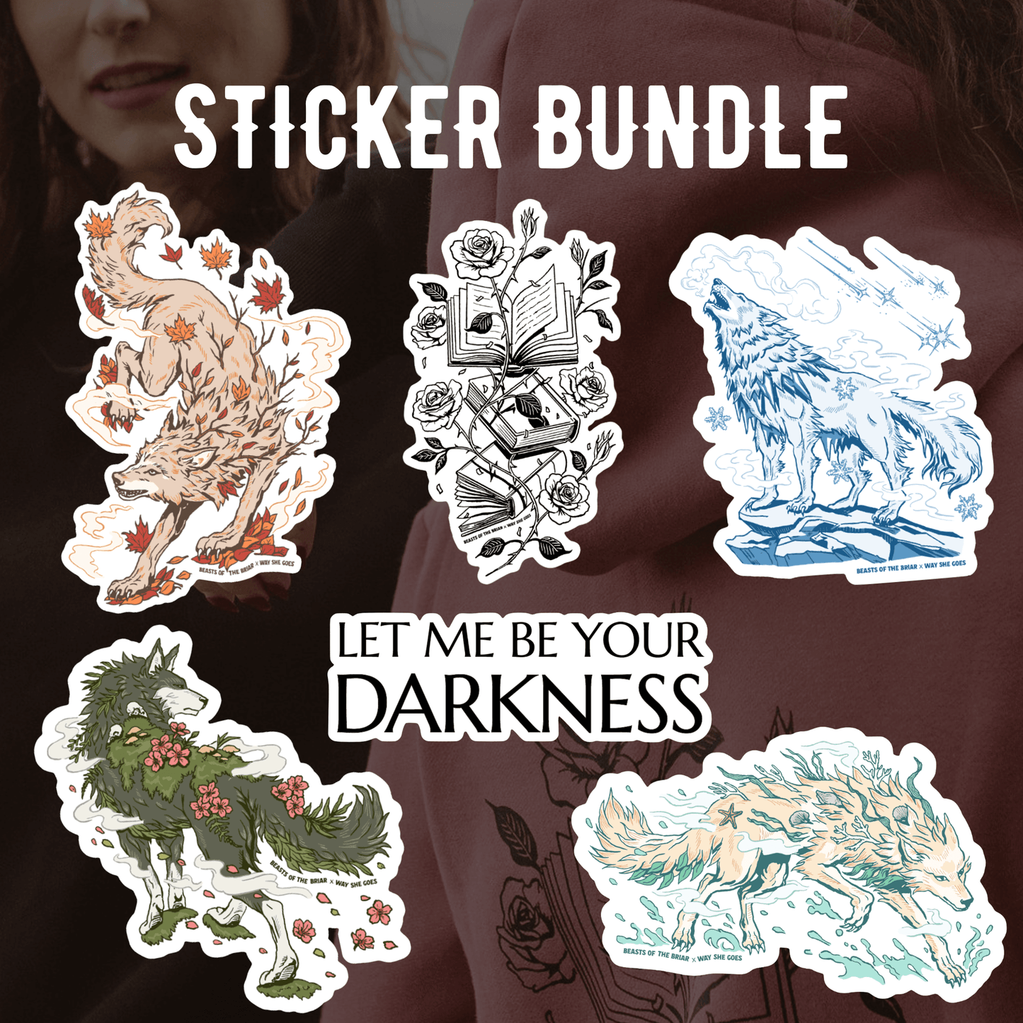 PRE-ORDER Beasts of the Briar - Stickers