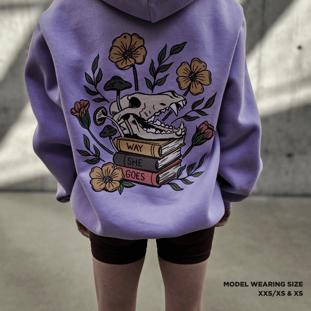 PRE-ORDER Skull Garden | Oversized Lounge Hoodie image 1