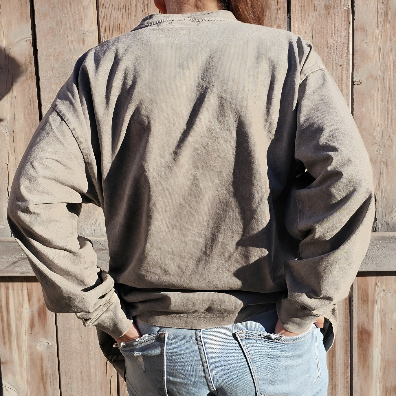 Santa Frog Vintage Long Sleeve