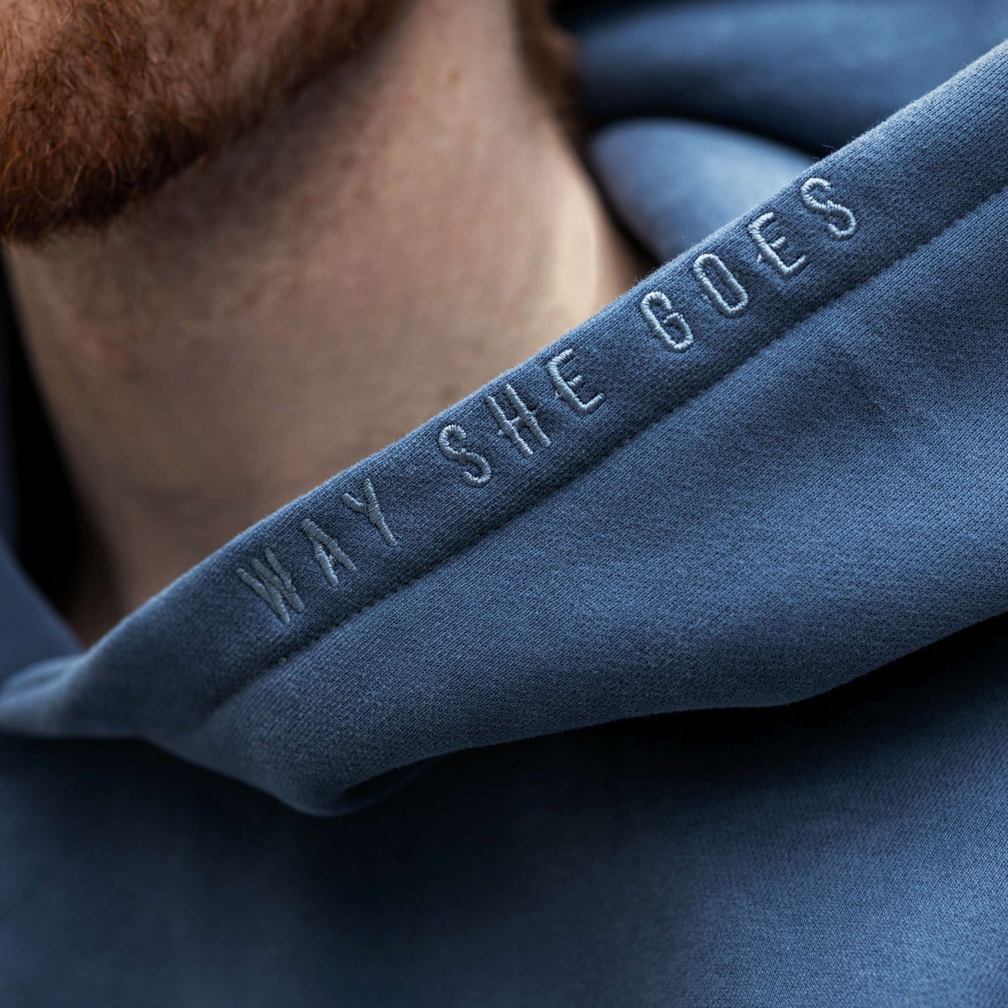 Iron Blue | Oversized Lounge Hoodie image 5