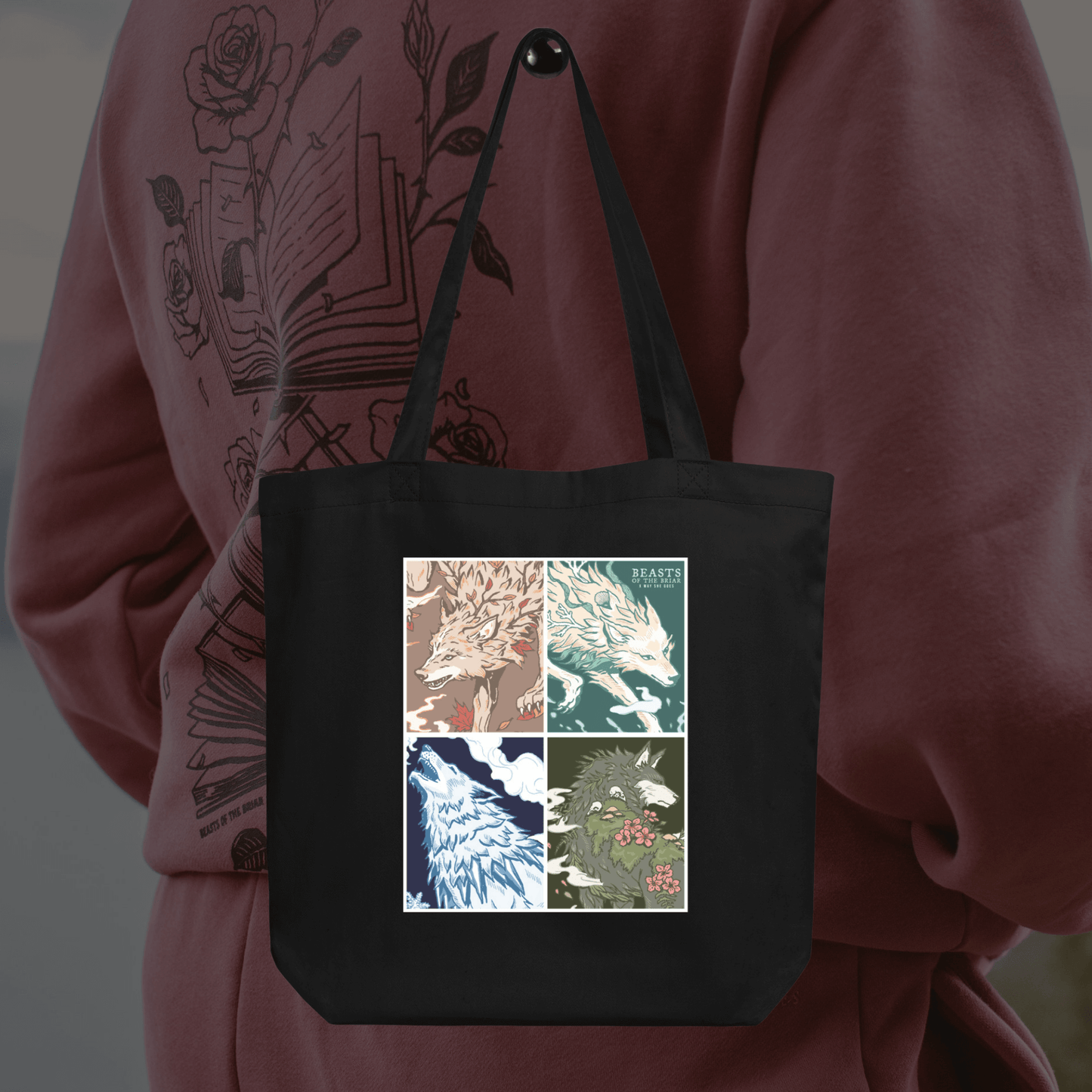 PRE-ORDER Beasts of the Briar - Wolf Tote