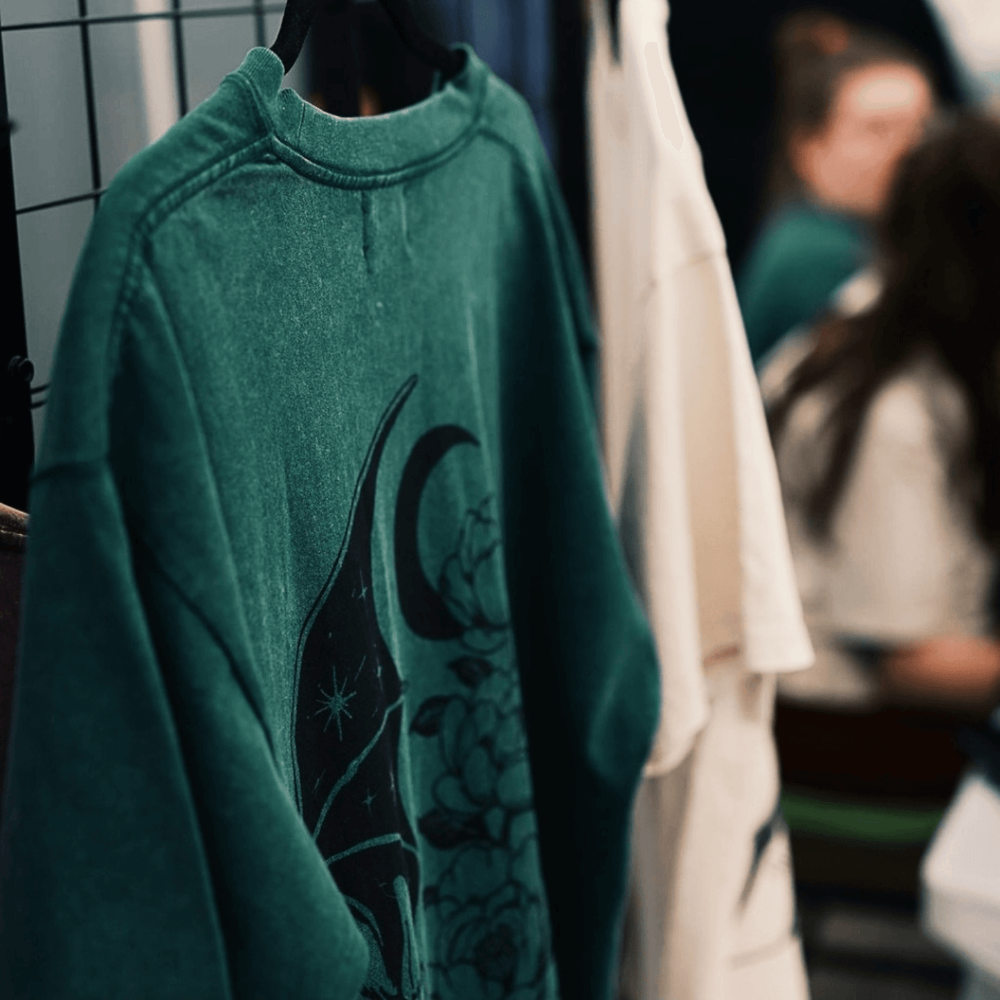 Bat Vintage Oversized Tee