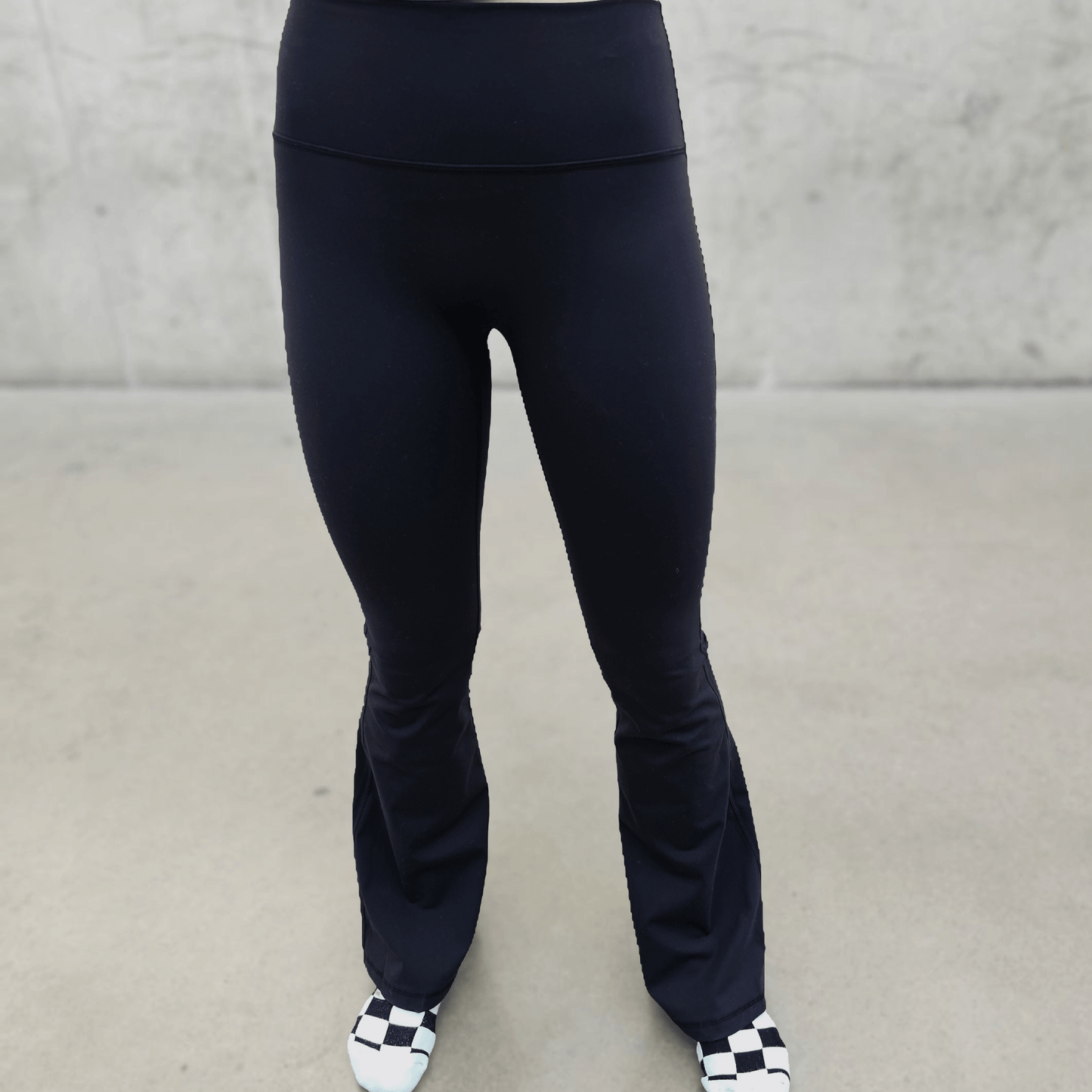 Black Everyday Flare Leggings