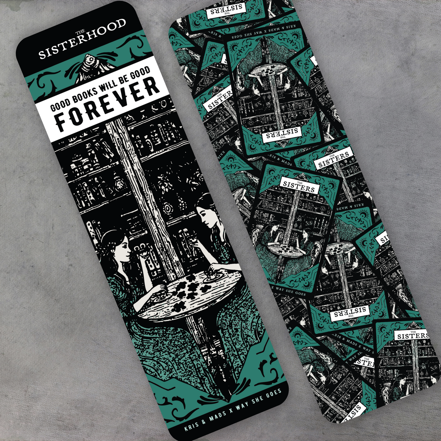 2-Pack Kris & Mads Bookmarks