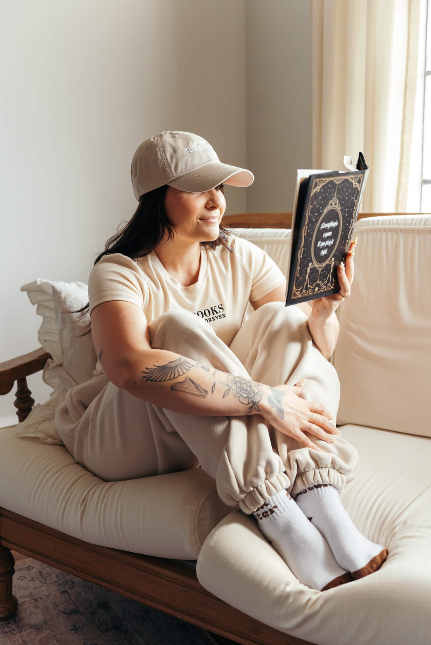 PRE-ORDER Kris & Mads Cream Sweatpants