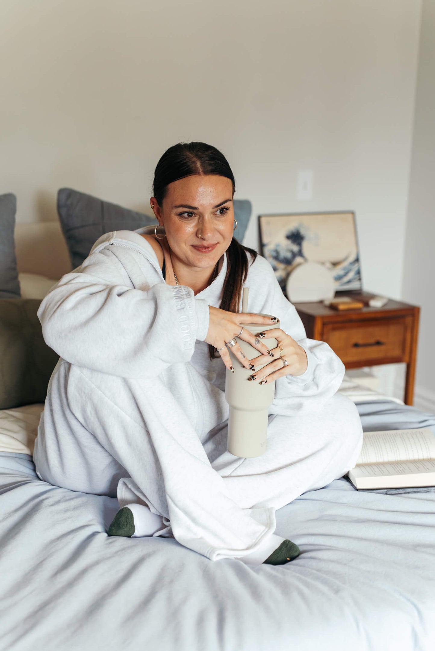 PRE-ORDER Kris & Mads Wide-leg Sweatpants
