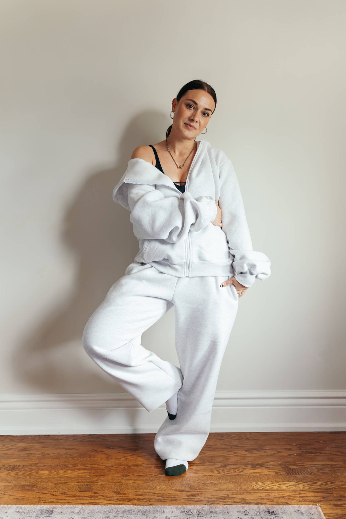 PRE-ORDER Kris & Mads Wide-leg Sweatpants