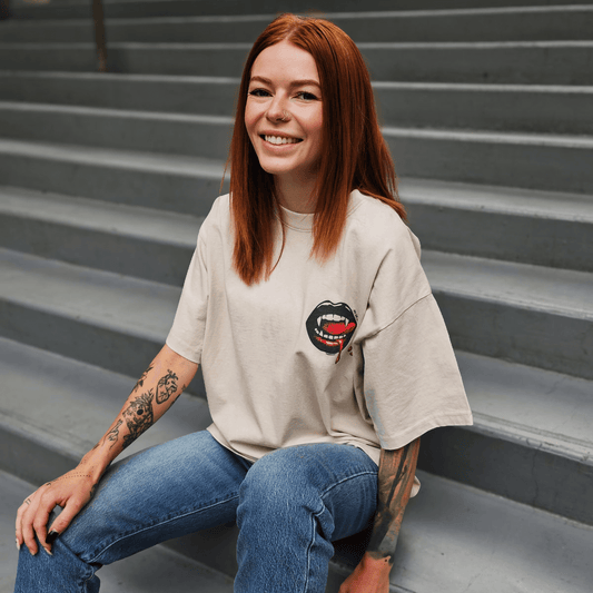 Stay Hydrated Vintage Oversized Tee