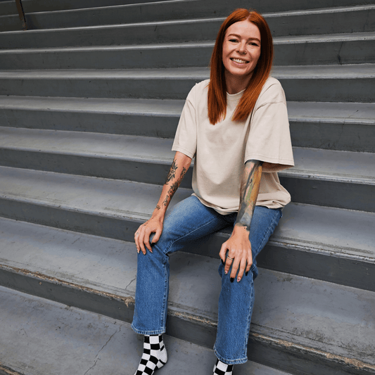 Witches Library Vintage Oversized Tee