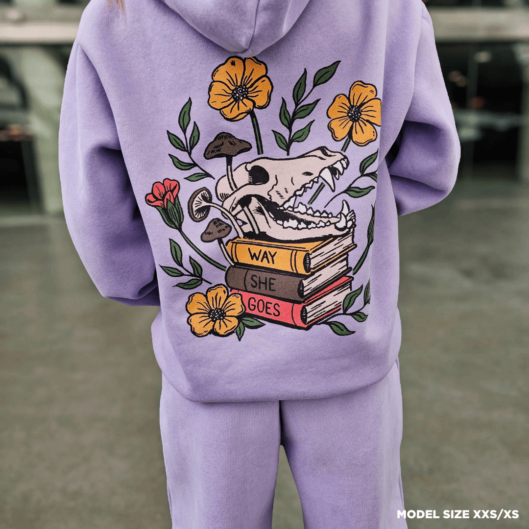 PRE-ORDER Skull Garden | Oversized Lounge Hoodie image 0