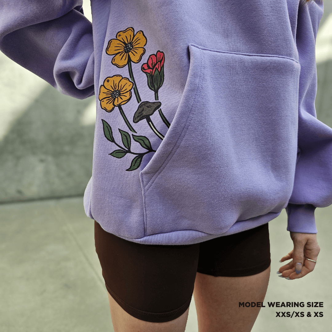 PRE-ORDER Skull Garden | Oversized Lounge Hoodie image 2
