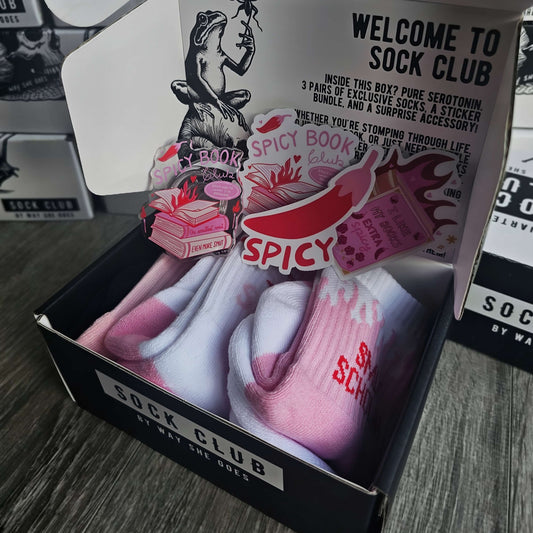 November Sock Club - Overstock Smut Happens