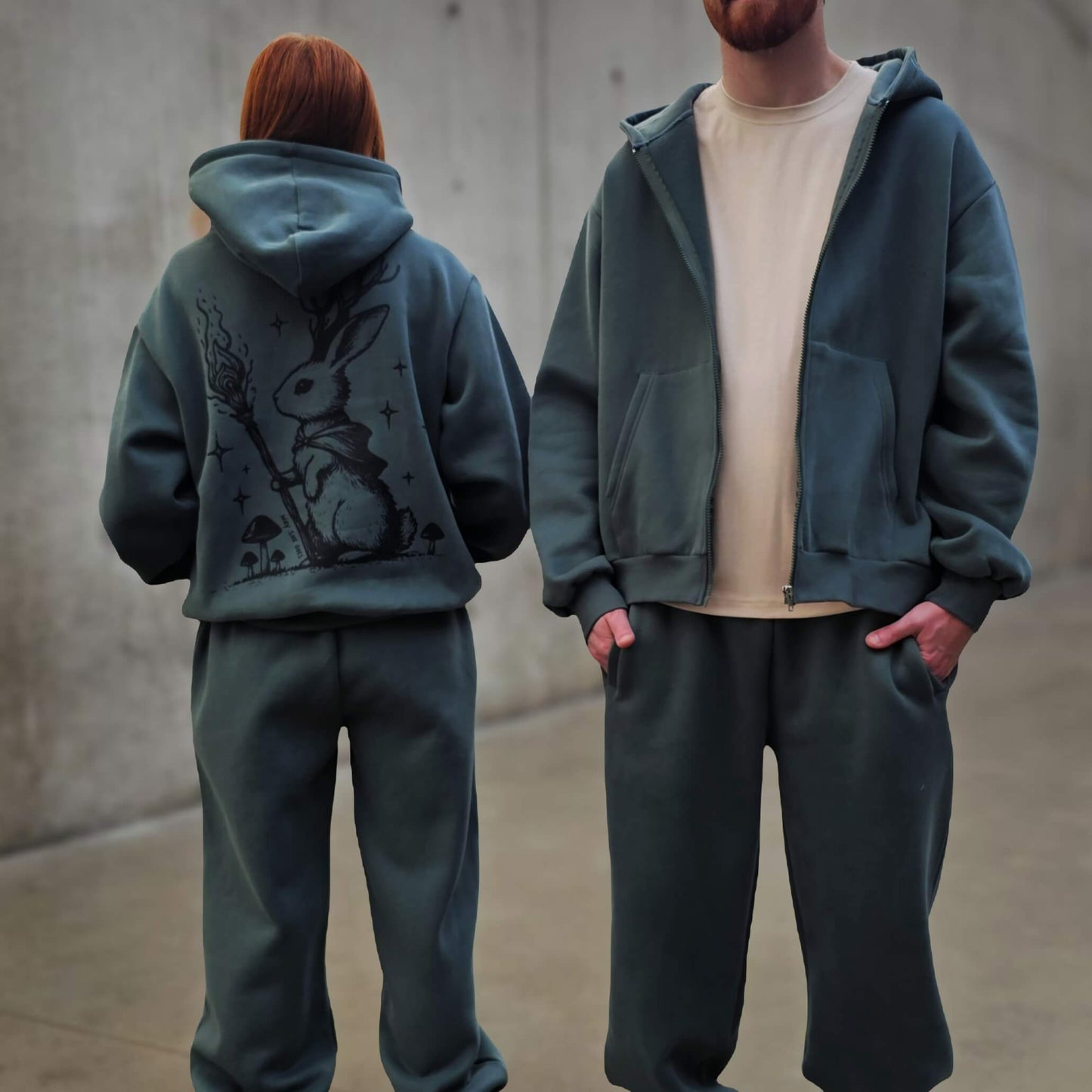 PRE-ORDER Dusty Teal Sweatpants