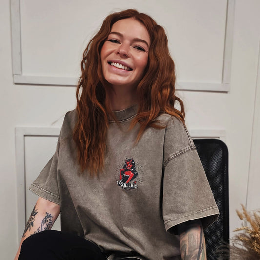 See You In Hell Boxy Vintage Tee