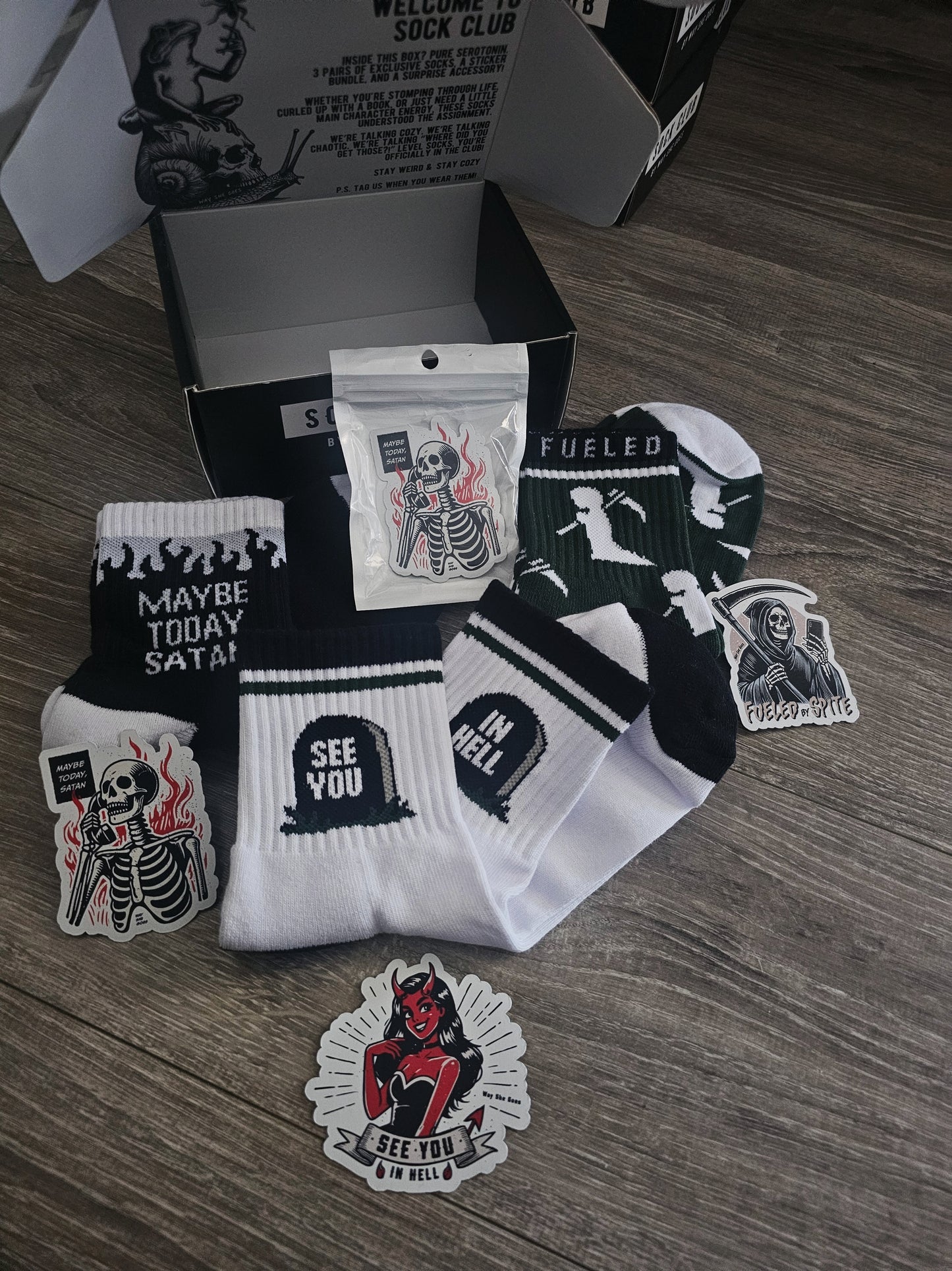 February Sock Club - NSFW Overstock