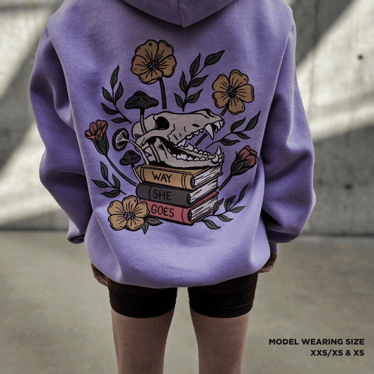 PRE-ORDER Skull Garden | Oversized Lounge Hoodie image 1