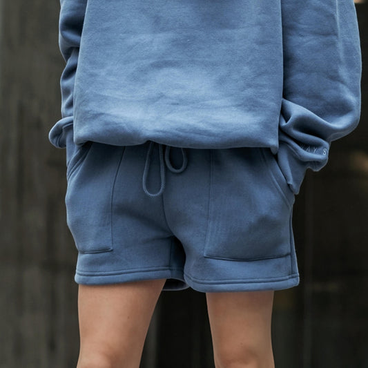 Iron Blue | Classic Fit Lounge Shorts image 0