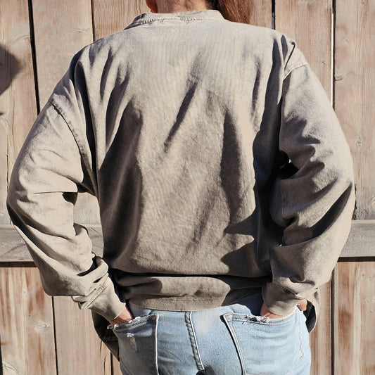 Santa Frog Vintage Long Sleeve