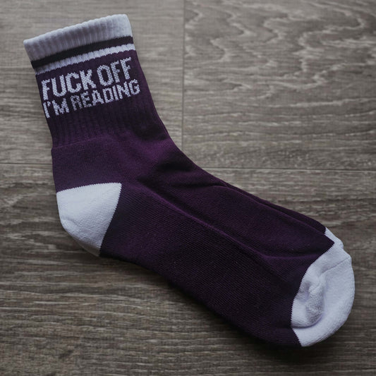 Fuck Off I'm Reading Socks
