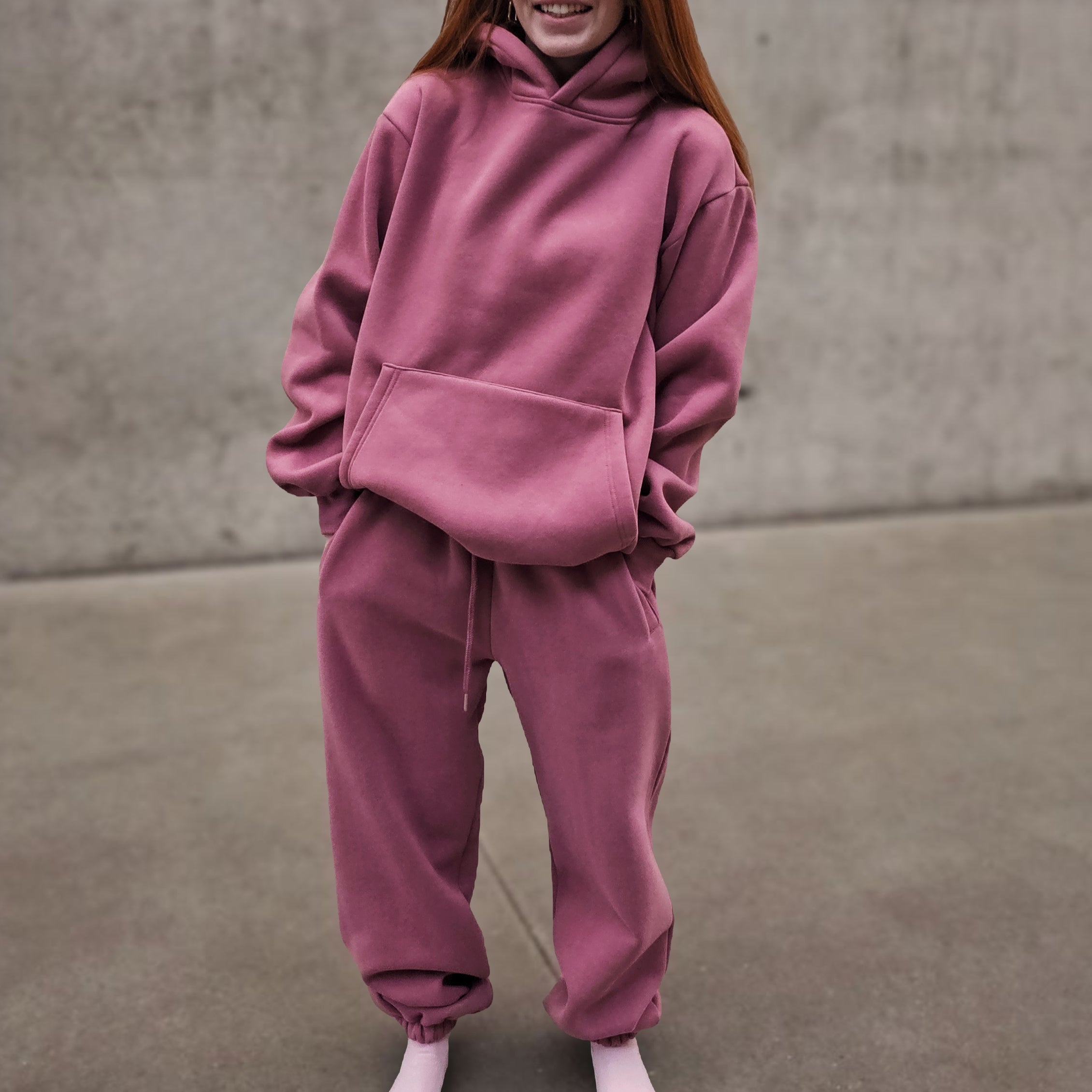 Black | Oversized Lounge Sweatpants image 0