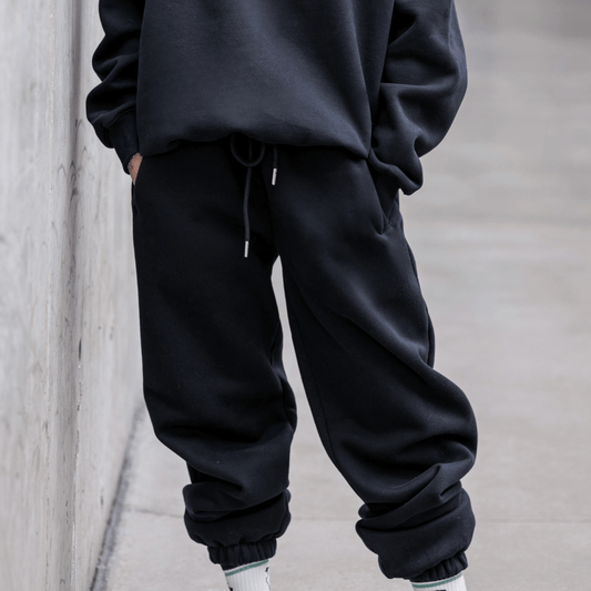 Black | Oversized Lounge Sweatpants image 0
