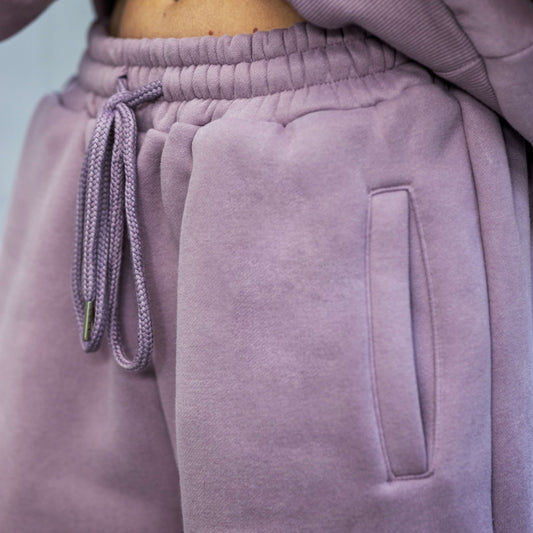 Dusty Lilac Rose | Oversized Lounge Sweatpants image 0