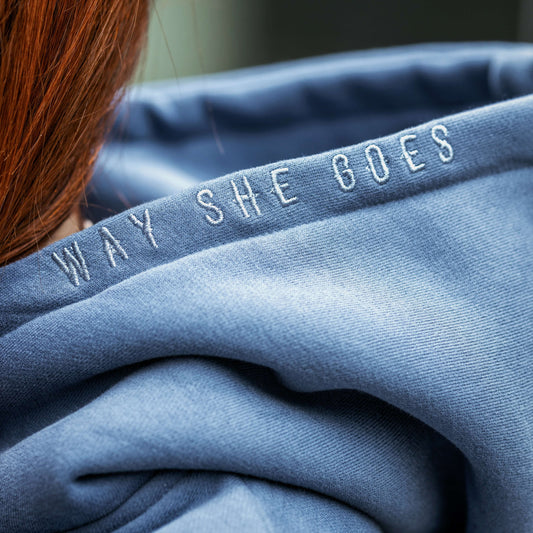 Iron Blue | Oversized Lounge Hoodie image 1