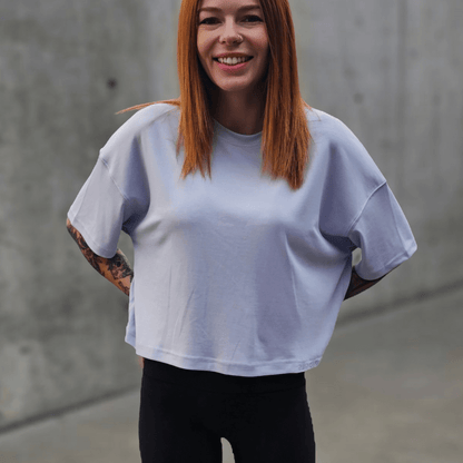 Bat Cropped Butter Tee