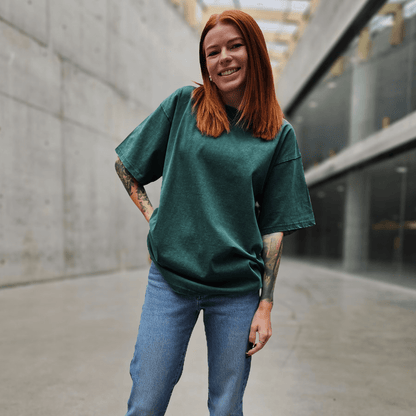 Bat Vintage Oversized Tee