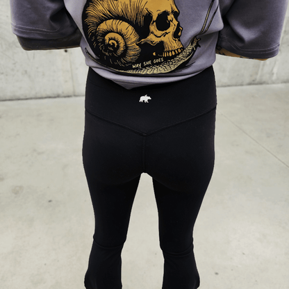 Black Everyday Flare Leggings