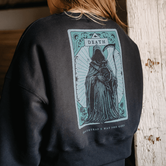 PRE-ORDER Deathtrap - Cropped Crewneck
