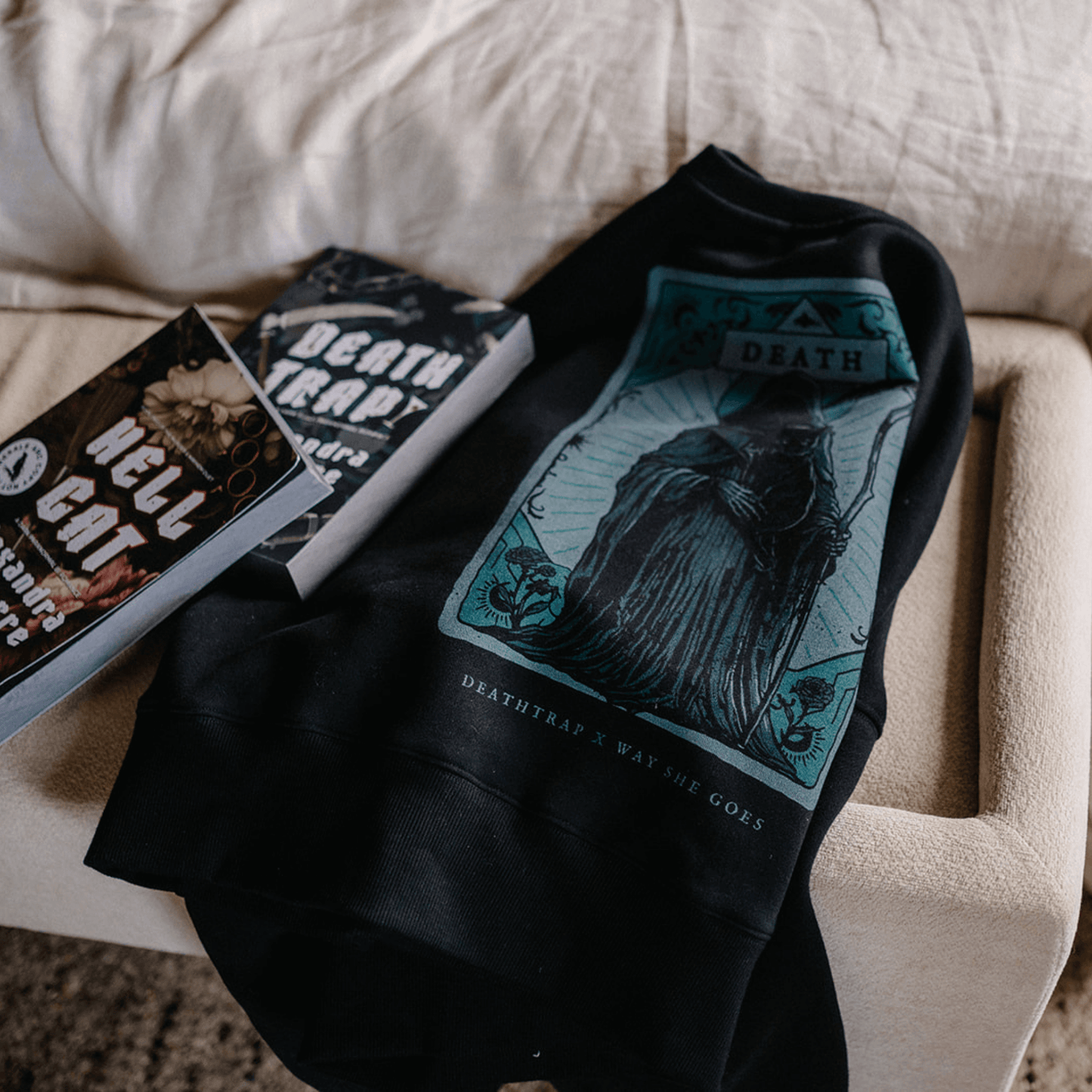 PRE-ORDER Deathtrap - Cropped Crewneck
