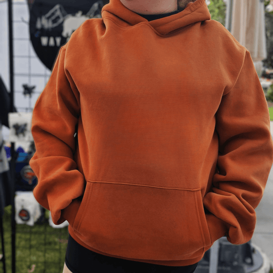Frog Snail Burnt Orange Oversized Lounge Hoodie