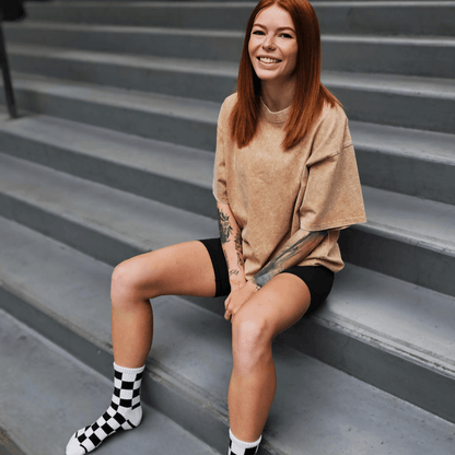 Brown Frog Snail Vintage Oversized Tee