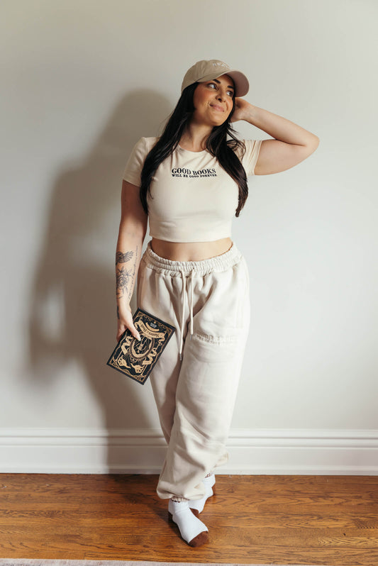 PRE-ORDER Kris & Mads Cream Sweatpants