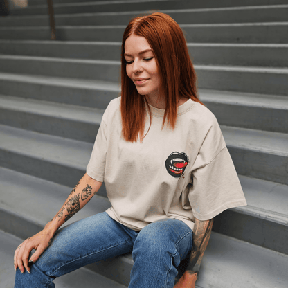 Stay Hydrated Vintage Oversized Tee