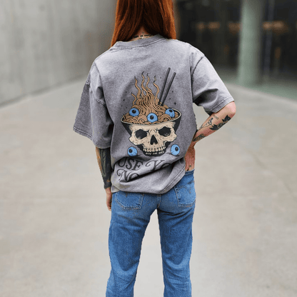 Use Your Noodle Vintage Oversized Tee