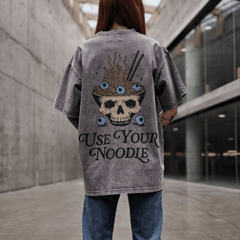 Use Your Noodle Vintage Oversized Tee
