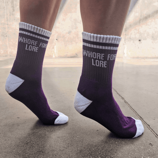 Whore for Lore Socks