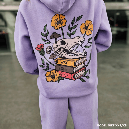 PRE-ORDER Skull Garden | Oversized Lounge Hoodie image 0