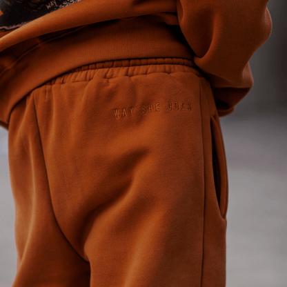 Burnt Orange | Oversized Lounge Sweatpants image 5