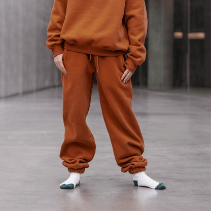 Burnt Orange | Oversized Lounge Sweatpants image 7