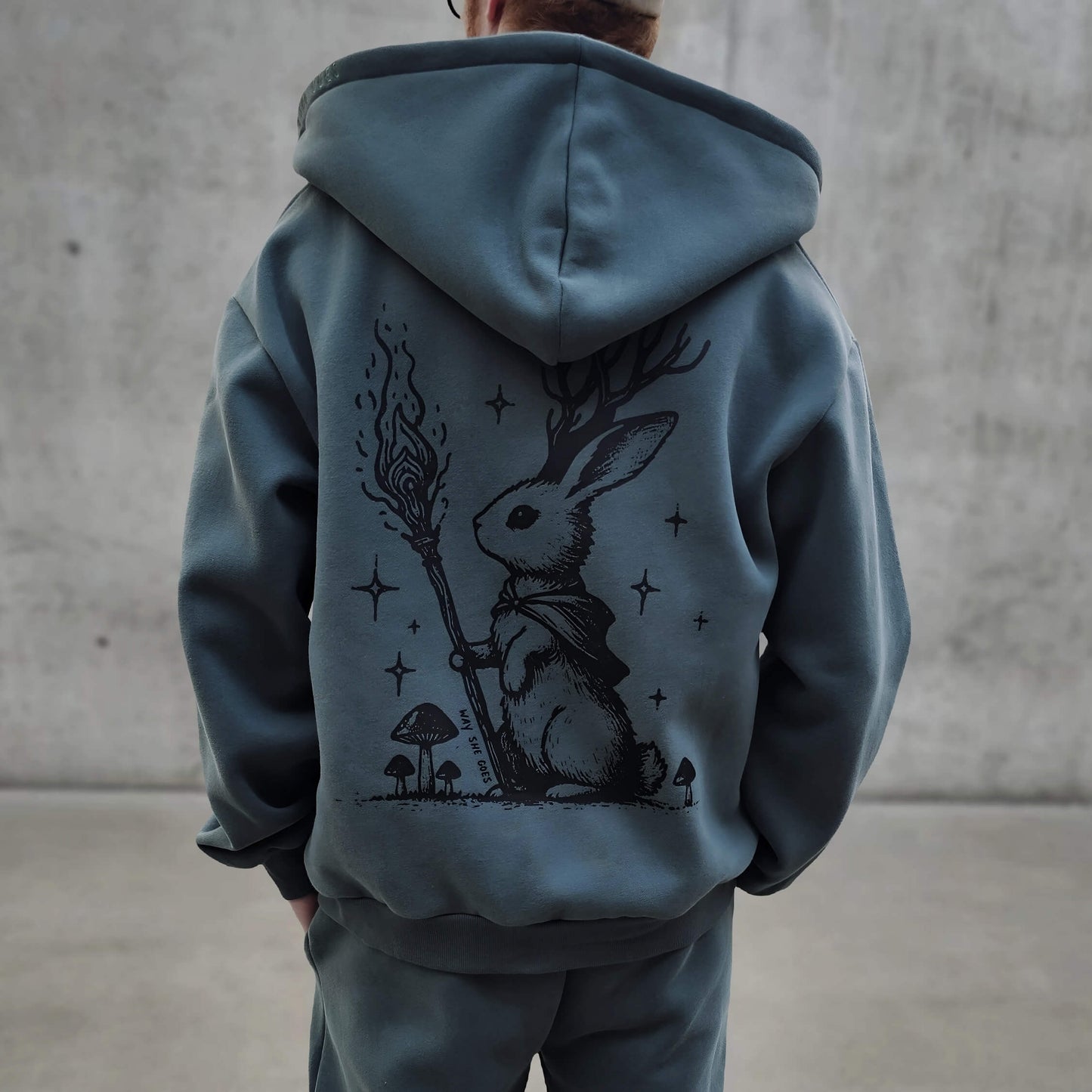 PRE-ORDER Jackalope Zip-Up Hoodie