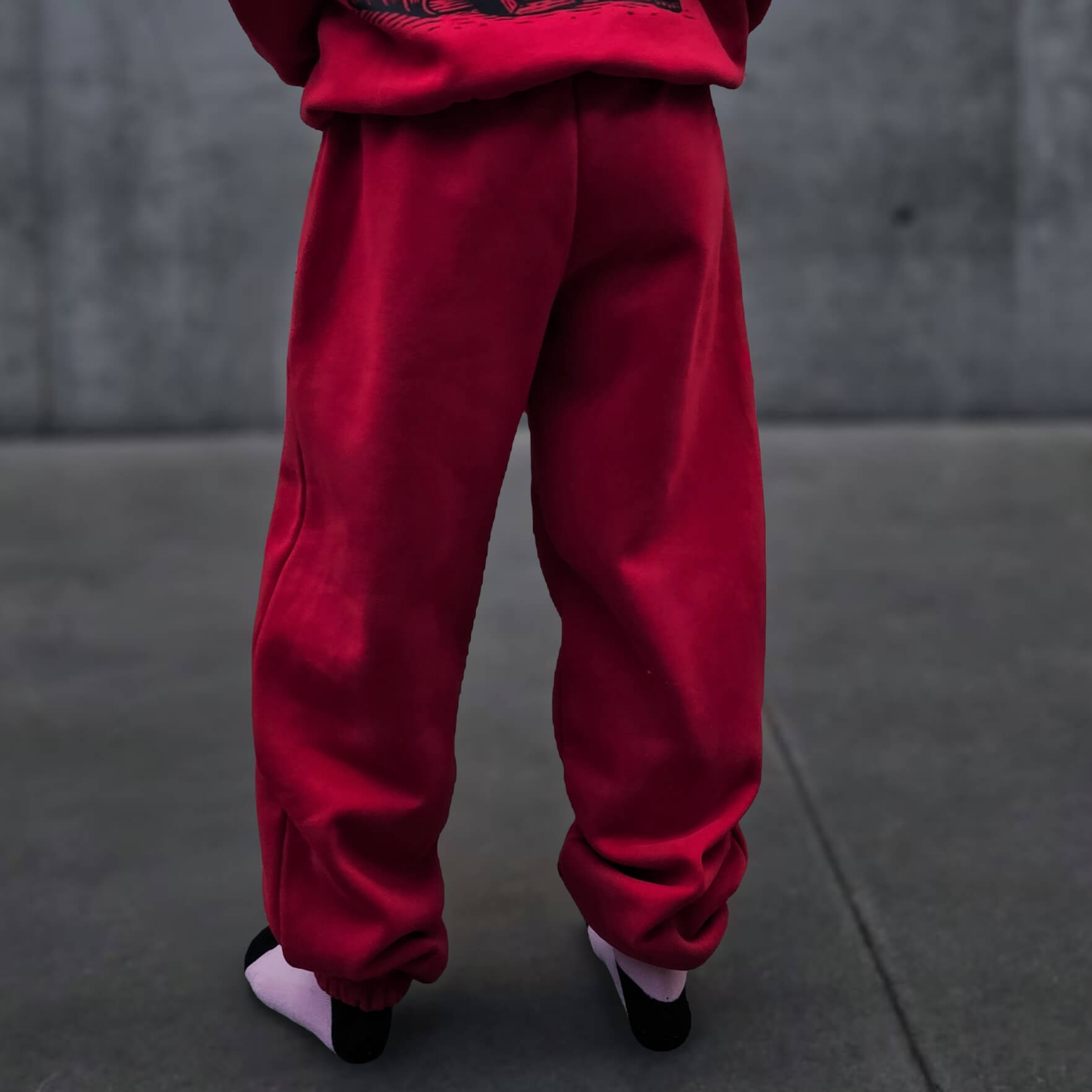 Black | Oversized Lounge Sweatpants image 0