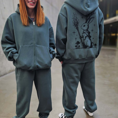 PRE-ORDER Jackalope Zip-Up Hoodie