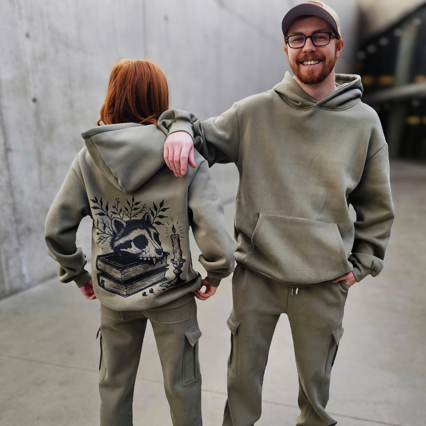 PRE-ORDER Olive Cargo Sweatpants