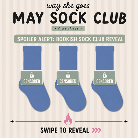 May Sock Club - Bookish Overstock