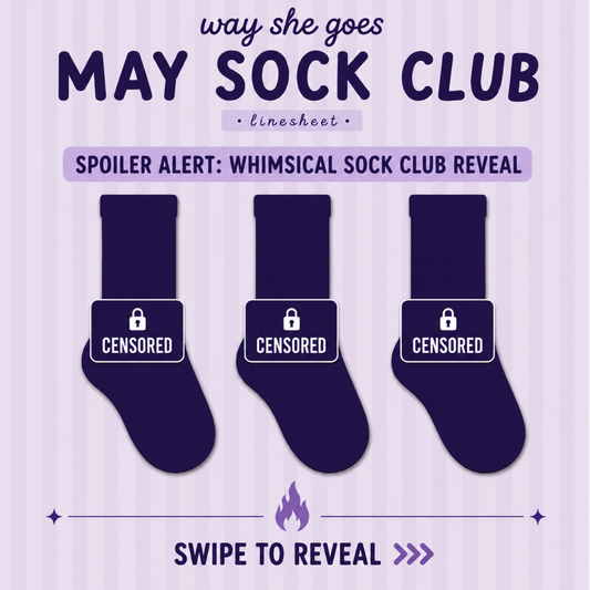 May Sock Club - Whimsical Overstock